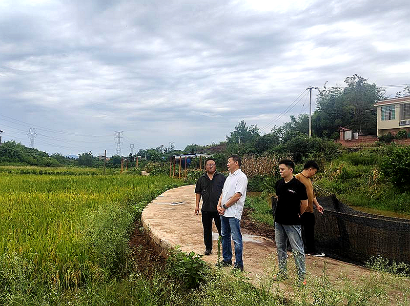 建投集团调研江安“高农”项目 聚焦施工质量、管护效能与规划衔接  (1).png